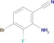 2-AMINO-4-BROMO-3-FLUOROBENZONITRILE