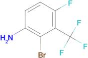 2-BROMO-4-FLUORO-3-(TRIFLUOROMETHYL)ANILINE