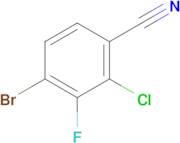 4-BROMO-2-CHLORO-3-FLUOROBENZONITRILE