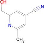 2-(HYDROXYMETHYL)-6-METHYLISONICOTINONITRILE