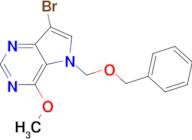 5-(BENZYLOXYMETHYL)-7-BROMO-4-METHOXY-5H-PYRROLO[3,2-D]PYRIMIDINE
