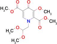 DIMETHYL-1-(2,2-DIMETHOXYETHYL)-3-METHOXY-4-OXO-1,4-DIHYDROPYRIDINE-2,5-DICARBOXYLATE