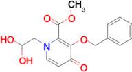 METHYL 3-(BENZYLOXY)-1-(2,2-DIHYDROXYETHYL)-4-OXO-1,4-DIHYDROPYRIDINE-2-CARBOXYLATE