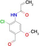 N-(2-CHLORO-4-FORMYL-5-METHOXYPHENYL)ACRYLAMIDE