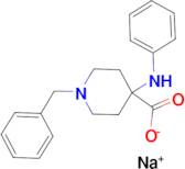 SODIUM 1-BENZYL-4-(PHENYLAMINO)PIPERIDINE-4-CARBOXYLATE