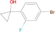 1-(4-BROMO-2-FLUOROPHENYL)CYCLOPROPAN-1-OL