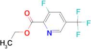 ETHYL 3-FLUORO-5-(TRIFLUOROMETHYL)PYRIDINE-2-CARBOXYLATE