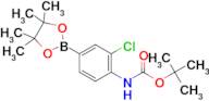 (4-((TERT-BUTOXYCARBONYL)AMINO)-3-CHLOROPHENYL)BORONIC ACID PINACOL ESTER