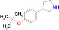 3-(4-(TERT-BUTOXY)PHENYL)PYRROLIDINE