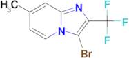 3-BROMO-7-METHYL-2-(TRIFLUOROMETHYL)IMIDAZO[1,2-A]PYRIDINE