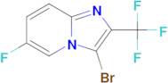 3-BROMO-6-FLUORO-2-(TRIFLUOROMETHYL)IMIDAZO[1,2-A]PYRIDINE