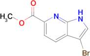 METHYL 3-BROMO-1H-PYRROLO[2,3-B]PYRIDINE-6-CARBOXYLATE