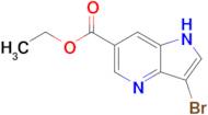 ETHYL 3-BROMO-1H-PYRROLO[3,2-B]PYRIDINE-6-CARBOXYLATE