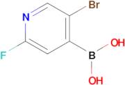 (5-BROMO-2-FLUOROPYRIDIN-4-YL)BORONIC ACID