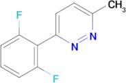 3-(2,6-DIFLUOROPHENYL)-6-METHYLPYRIDAZINE