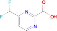 4-(Difluoromethyl)pyrimidine-2-carboxylic acid