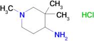 1,3,3-TRIMETHYLPIPERIDIN-4-AMINE HYDROCHLORIDE