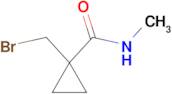 1-(BROMOMETHYL)-N-METHYLCYCLOPROPANECARBOXAMIDE