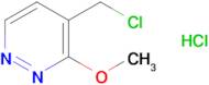 4-(CHLOROMETHYL)-3-METHOXYPYRIDAZINE HCL