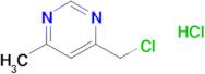 4-(CHLOROMETHYL)-6-METHYLPYRIMIDINE HCL