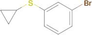 (3-BROMOPHENYL)(CYCLOPROPYL)SULFANE