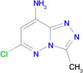 6-CHLORO-3-METHYL-[1,2,4]TRIAZOLO[4,3-B]PYRIDAZIN-8-AMINE