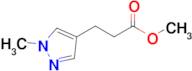 METHYL 3-(1-METHYL-1H-PYRAZOL-4-YL)PROPANOATE