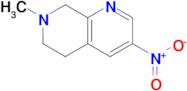 7-METHYL-3-NITRO-5,6,7,8-TETRAHYDRO-1,7-NAPHTHYRIDINE