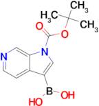 (1-(TERT-BUTOXYCARBONYL)-1H-PYRROLO[2,3-C]PYRIDIN-3-YL)BORONIC ACID