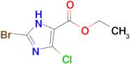 ETHYL 2-BROMO-4-CHLORO-1H-IMIDAZOLE-5-CARBOXYLATE