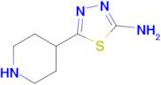 5-(PIPERIDIN-4-YL)-1,3,4-THIADIAZOL-2-AMINE