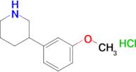 3-(3-METHOXYPHENYL)PIPERIDINE HCL