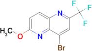 4-BROMO-6-METHOXY-2-(TRIFLUOROMETHYL)-1,5-NAPHTHYRIDINE