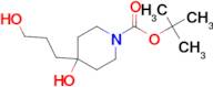 TERT-BUTYL 4-HYDROXY-4-(3-HYDROXYPROPYL)PIPERIDINE-1-CARBOXYLATE