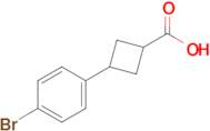 3-(4-BROMOPHENYL)CYCLOBUTANECARBOXYLIC ACID