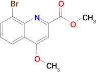 METHYL 8-BROMO-4-METHOXYQUINOLINE-2-CARBOXYLATE