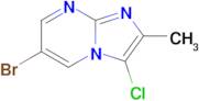 6-BROMO-3-CHLORO-2-METHYLIMIDAZO[1,2-A]PYRIMIDINE