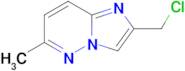 2-(CHLOROMETHYL)-6-METHYLIMIDAZO[1,2-B]PYRIDAZINE