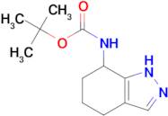 TERT-BUTYL (4,5,6,7-TETRAHYDRO-1H-INDAZOL-7-YL)CARBAMATE