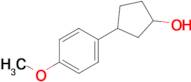 3-(4-METHOXYPHENYL)CYCLOPENTANOL