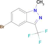 5-BROMO-1-METHYL-3-(TRIFLUOROMETHYL)-1H-INDAZOLE