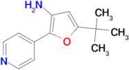 5-(TERT-BUTYL)-2-(PYRIDIN-4-YL)FURAN-3-AMINE