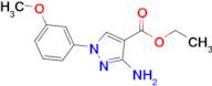 ETHYL 3-AMINO-1-(3-METHOXYPHENYL)-1H-PYRAZOLE-4-CARBOXYLATE