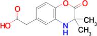 2-(3,3-DIMETHYL-2-OXO-2,3-DIHYDRO-1H-BENZO[B][1,4]OXAZIN-6-YL)ACETIC ACID