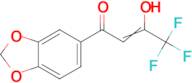 1-(1,3-BENZODIOXOL-5-YL)-4,4,4-TRIFLUOROBUTANE-1,3-DIONE