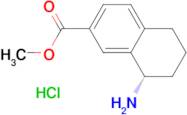 (S)-METHYL 8-AMINO-5,6,7,8-TETRAHYDRONAPHTHALENE-2-CARBOXYLATE HCL