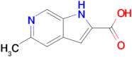5-METHYL-1H-PYRROLO[2,3-C]PYRIDINE-2-CARBOXYLIC ACID