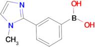 3-(1-METHYL-1H-IMIDAZOL-2-YL)-PHENYL BORONIC ACID