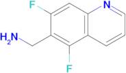 (5,7-DIFLUOROQUINOLIN-6-YL)METHANAMINE