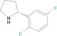 (2R)-2-(2,5-DIFLUOROPHENYL)PYRROLIDINE